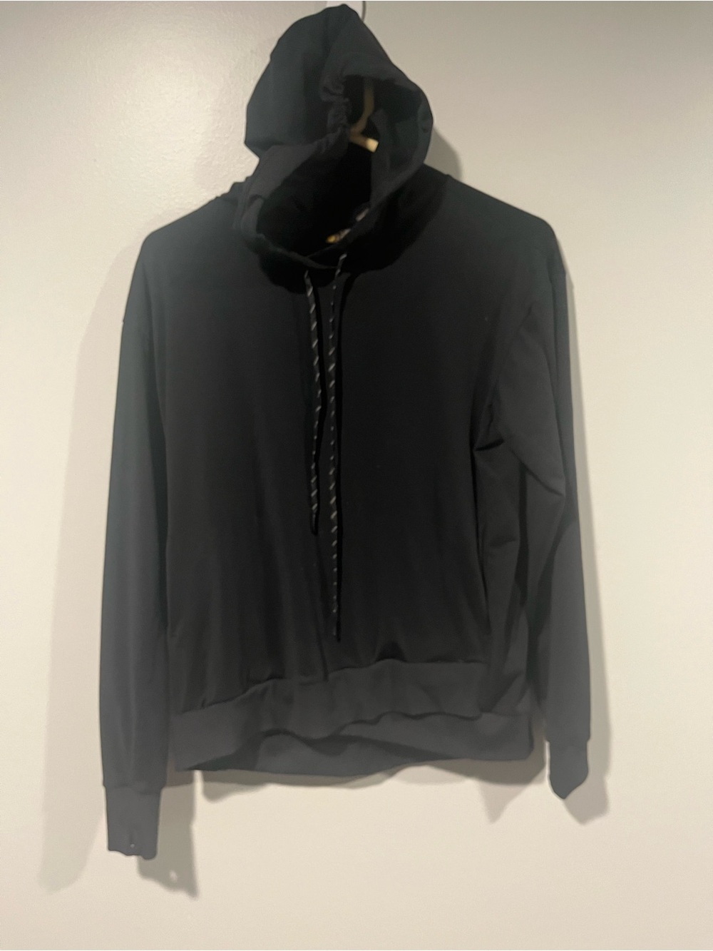 Zella Black Hooded Pullover